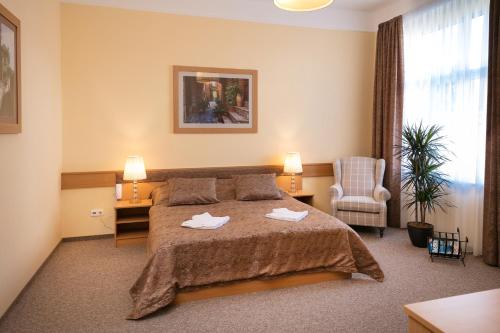 Posteľ alebo postele v izbe v ubytovaní Aquasol Resort