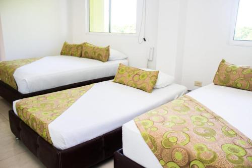 Terra Toscana Hotelにあるベッド