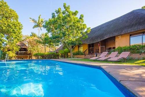 Kolam renang di atau dekat dengan AmaZulu Lodge