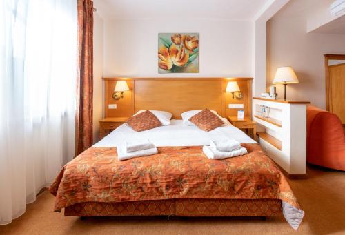 Katil atau katil-katil dalam bilik di Eco Active Resort PIENINY