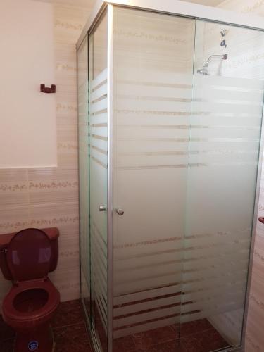 Kylpyhuone majoituspaikassa Hostal Phaxsi