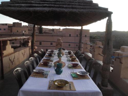 Balkón nebo terasa v ubytování Kasbah ben Ali