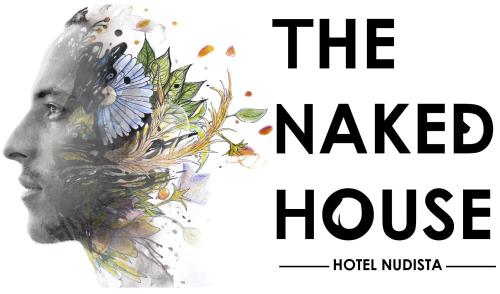 a book cover for the nuked house at The Naked House - Hotel Nudista in Nemocón