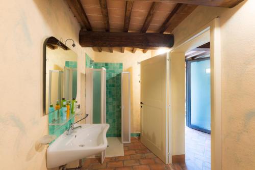 Casa Verniano tesisinde bir banyo