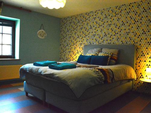 Postel nebo postele na pokoji v ubytování Holiday Home in Redu with Heated Pool