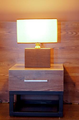  Moscow Boutique Hotel -  Chambre  photo :   Tea/Coffee maker    Minibar    Shower                           