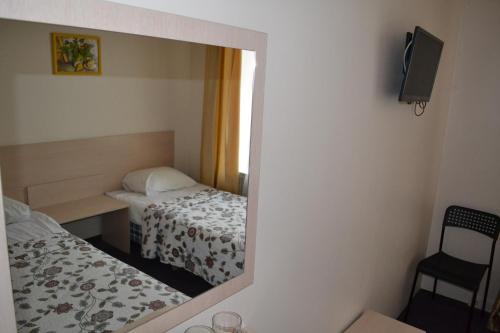 Postel nebo postele na pokoji v ubytování Vilnius centre house
