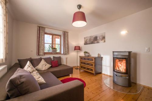 Posezení v ubytování Ferienhaus Bockstecken
