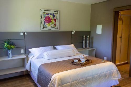 Katil atau katil-katil dalam bilik di Hotel Canto Verde