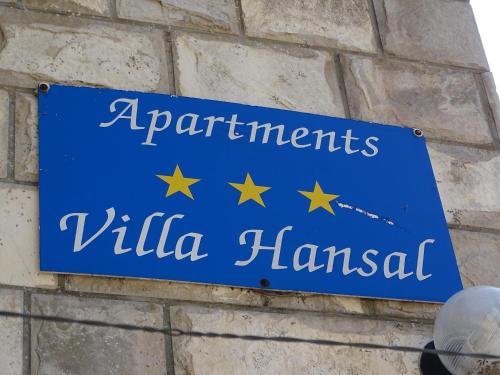 Apartments Villa Hansal
