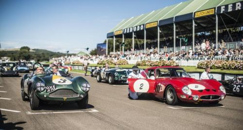 a group of cars driving down a race track at Felpham Guest House - Self Catering in Bognor Regis