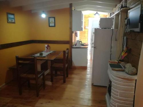 Η κουζίνα ή μικρή κουζίνα στο CABAÑAS LA GUADALUPE