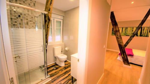 Ванна кімната в Apartamentos Silo