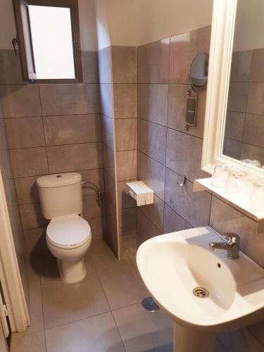 Salle de bains dans l'établissement Hotel Horizonte