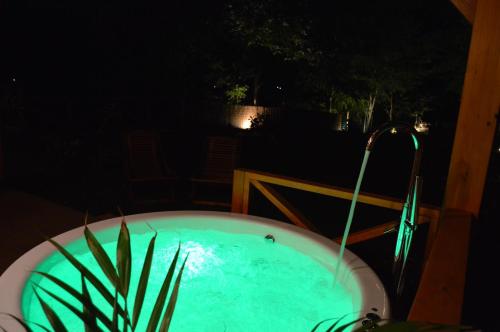 Bazén v ubytování Cabanas da Ría nebo v jeho okolí