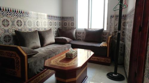 Dar Arij tesisinde bir oturma alanı