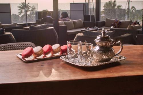 Prostor za sedenje u objektu Mabrouk Hotel and Suites- Adult only