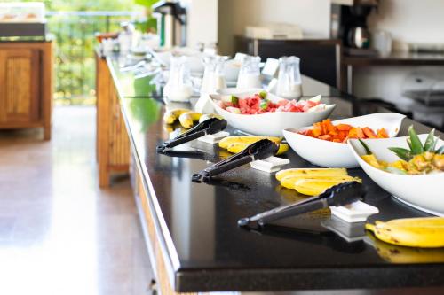 Mad på resortet eller i nærheden