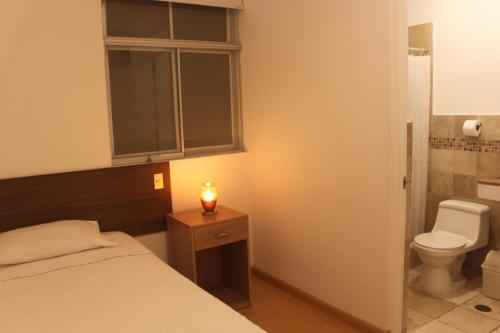 Postel nebo postele na pokoji v ubytování Caihuayna Apart Hotel