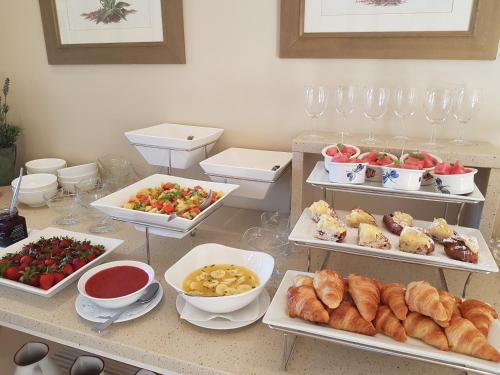 Mad på landstedet eller i nærheden