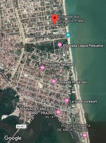 Pemandangan laut umum atau pemandangan laut yang diambil dari inn ini