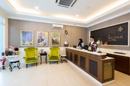 Lobbyen eller receptionen på H Boutique Hotel Sri Petaling