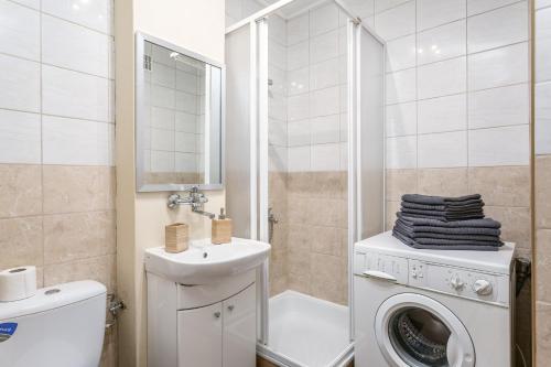 Kúpeľňa v ubytovaní Chill Apartments Pańska