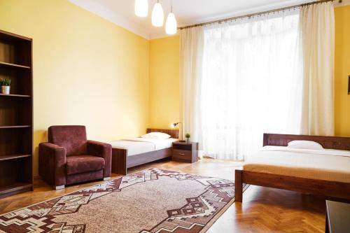 Posedenie v ubytovaní Calm apartments Pedzichow street