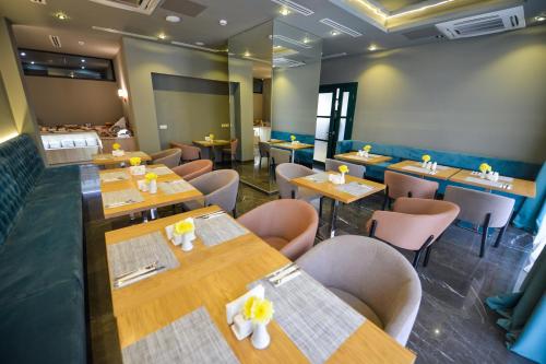 Restaurace v ubytování River View Hotel Tbilisi