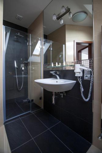 Un baño de Hotel Krušnohorský Dvůr