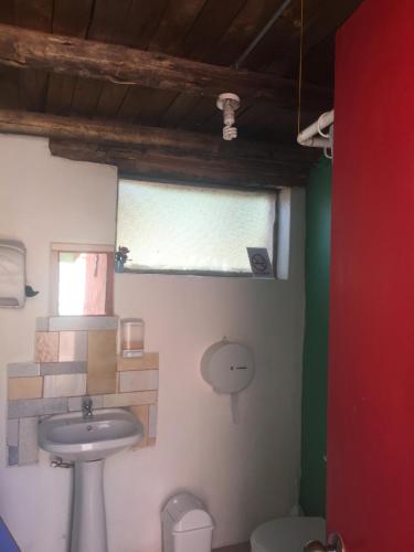 A bathroom at Hostal El Anexo