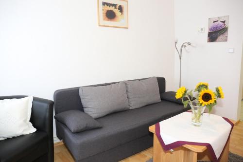 Posezení v ubytování Ferienwohnung Langenhecke 16