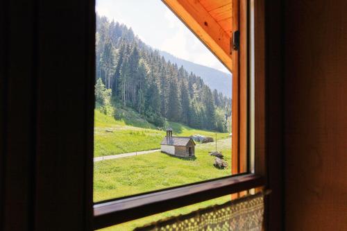 Paisaje cerca de este chalet de montaña