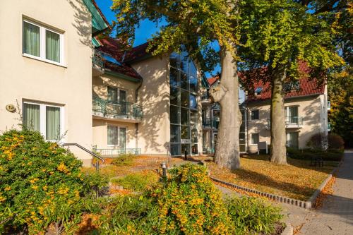 A garden outside Apartment Ostseerose