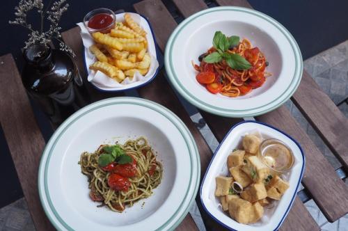 Cibo presso l'ostello o nelle vicinanze