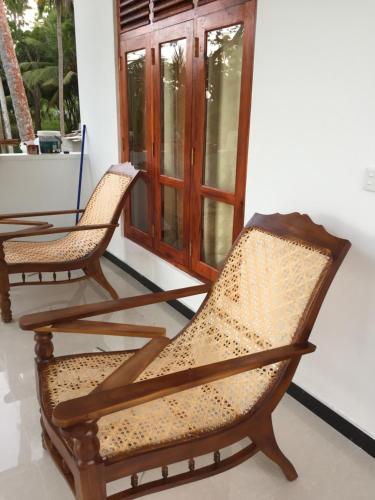 Ein Sitzbereich in der Unterkunft Star Beach Hotel