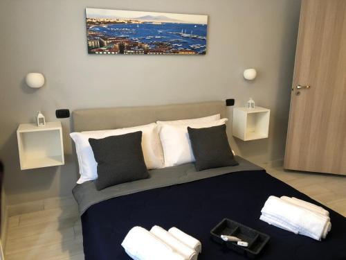 Postel nebo postele na pokoji v ubytování B&B Belvedere Partenopeo