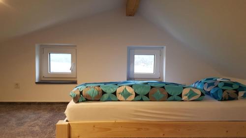 Postel nebo postele na pokoji v ubytování Ferienhaus: "Casa de Summer"