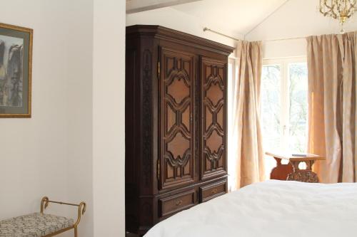 Кровать или кровати в номере Haus Elbsinfonie