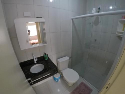 Phòng tắm tại Casa em Bombinhas