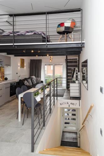 Grey apartment Zagreb