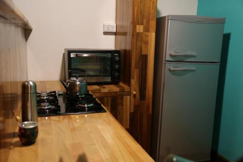 Dapur atau dapur kecil di Piel de Timbó