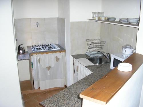 Kuhinja oz. manjša kuhinja v nastanitvi Fincas del Huacle