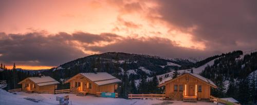 Paisaje cerca de este chalet de montaña