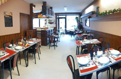 Restaurace v ubytování Hotel Restaurant L'AGAPANTHE