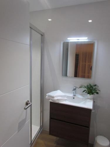Kúpeľňa v ubytovaní Apartamento La Hiedra