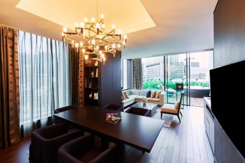 Ein Sitzbereich in der Unterkunft The Gate Hotel Tokyo by Hulic