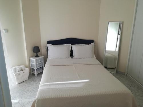 Ένα ή περισσότερα κρεβάτια σε δωμάτιο στο Katerina's appartement