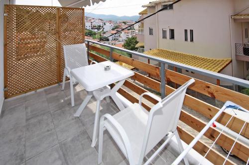 En balkong eller terrasse på STUDIOS MOUSE HOUSE