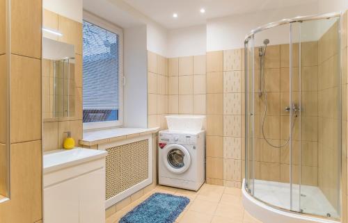 Koupelna v ubytování Charming spacious 3 bedroom in Old Town